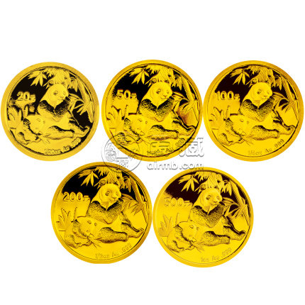 2007年熊猫金银币套装价格