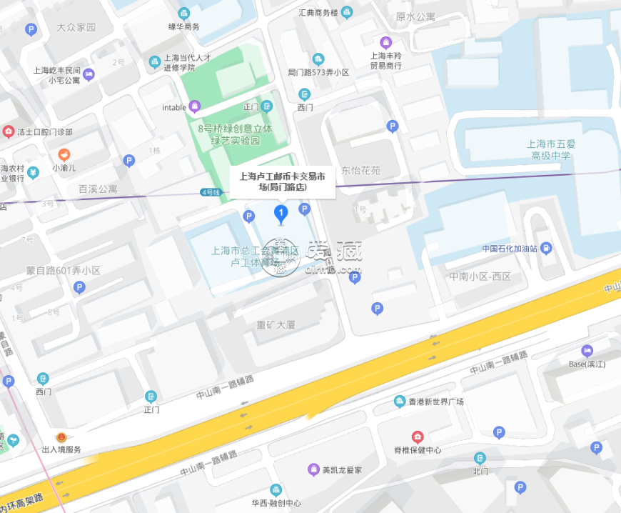 上海市卢工邮币卡地址 详细地址