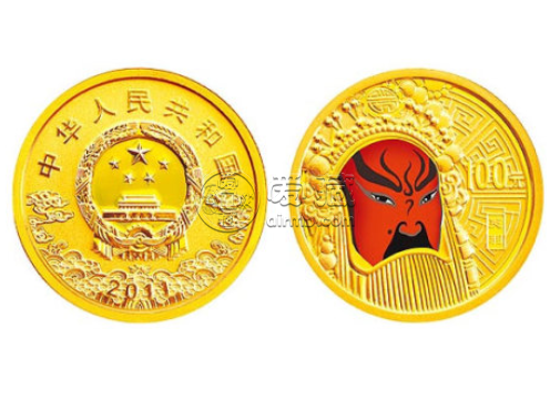 京劇臉譜金銀幣第二組價格