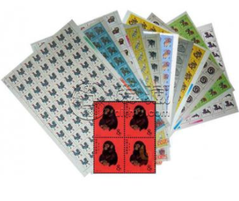 十二生肖整版邮票 大全套价格最新