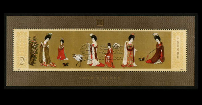 仕女图小型张当前价格