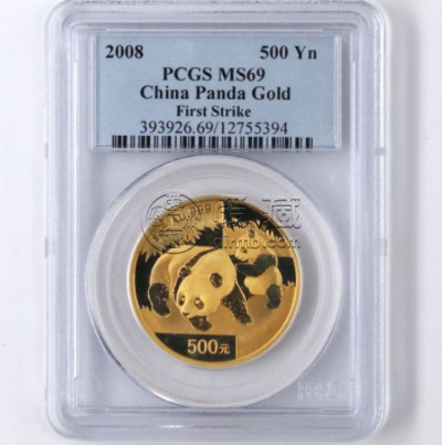 2008年1盎司熊猫金币价格 最新成交价格
