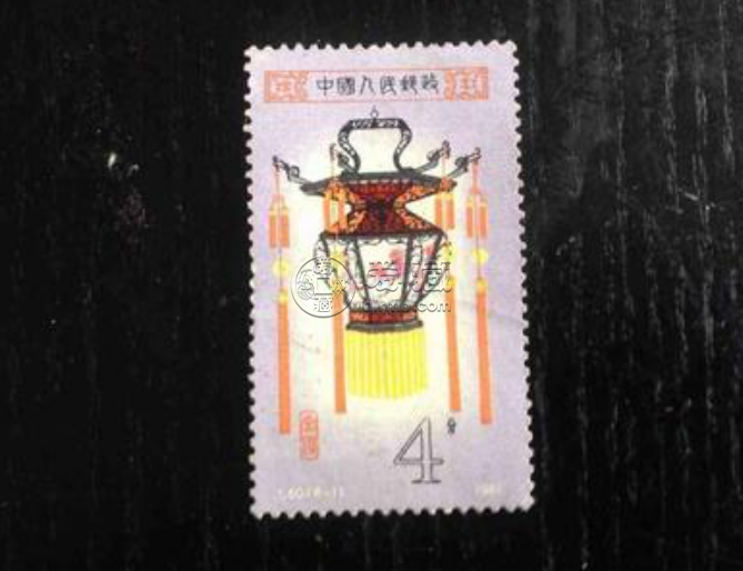 T60宫灯邮票价格 收藏价值