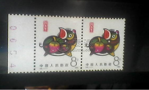 T80豬郵票價(jià)格 第一輪生肖豬郵票價(jià)格套票