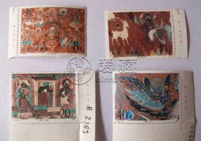 T116壁画一邮票价格 T116敦煌壁画(第一组)邮票价格图片
