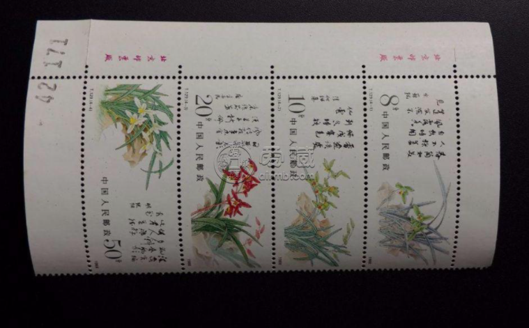 T129兰花邮票价格 大版张价格及收藏价值