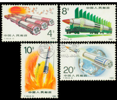 T143火箭邮票价格 整版票价格