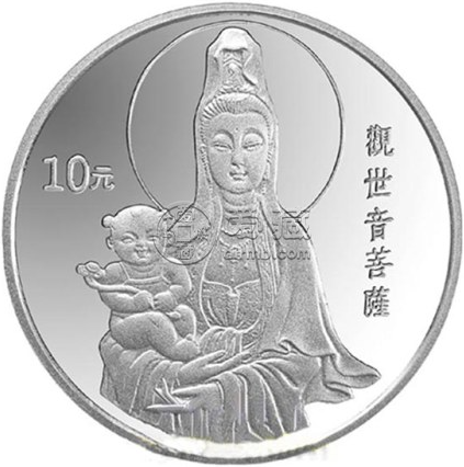 1994年送子观音银币价格 单枚价格