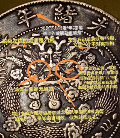造币总厂光绪元宝库平七钱二分真假辨别