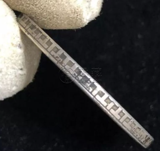 三年袁大头真品边齿图片 鹰洋边图片