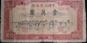 1954年一萬元駱駝價格 最近的市場行情怎么樣