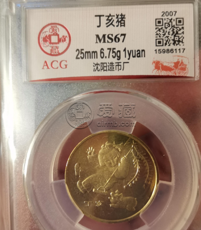 一輪豬紀(jì)念幣市場價格是 一輪豬紀(jì)念幣圖片