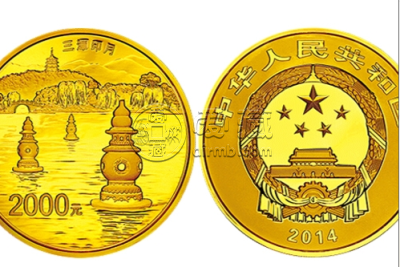 西湖5盎司金币的发行量是多少     西湖5盎司金币最新价格