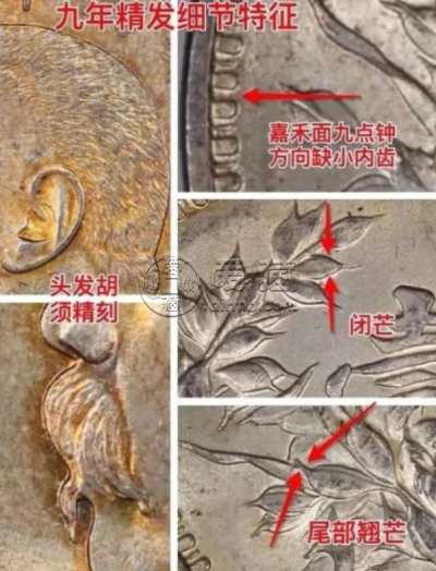 民国九年袁大头精发版特点是什么 真品图片及价格
