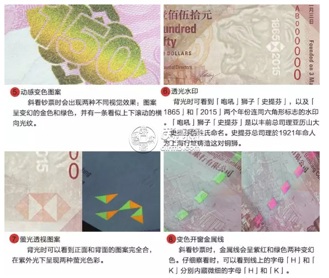 汇丰150周年纪念钞 汇丰150周年纪念钞价格