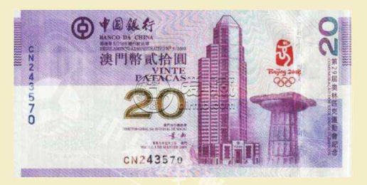 澳门奥运纪念钞价格   澳门奥运纪念钞的回收价格是多少