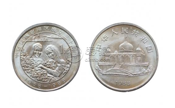 寧夏回族自治區(qū)成立30周年紀(jì)念幣最新價(jià)格  回收價(jià)格