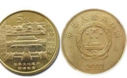 世界遗产二组三孔、故宫纪念币最新价格 回收价格