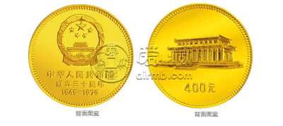 建国30周年1/2盎司金币最新价格及回收价格