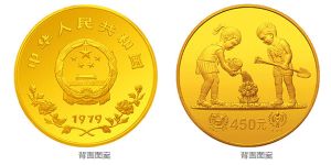 国际儿童年1盎司金币最新的价格跟回收价格
