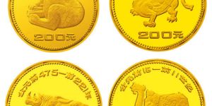 青铜器第1组1/4盎司圆形金质纪念最新价格和回收价格