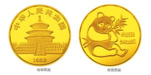 82年熊猫1/10盎司圆形金币最新价格及回收价格