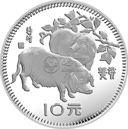 癸亥猪年15克圆形银质币 最新市场价格