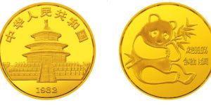 1982年熊貓1盎司金幣 最新行情及圖片