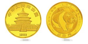 1983年熊猫1/4盎司圆形金质币新价格  具体回收