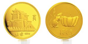 中國甲子鼠年8克圓形金質(zhì)幣價(jià)格及具體回收價(jià)格