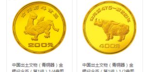 出土文物一組金幣收藏潛力  市場行情價格如何