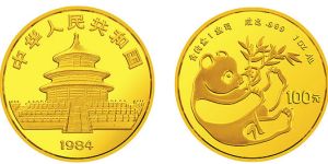 1984年熊貓金幣  價(jià)值如何及具體的回收價(jià)格