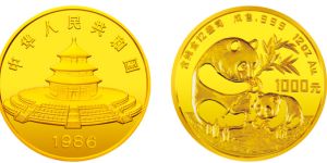 1986年熊貓金幣 1986年12盎司熊貓金幣價(jià)格