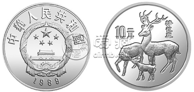 珍稀动物第2组27克银币    高清图  最新价格