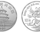 1991年熊猫银币   图片介绍及回收价格