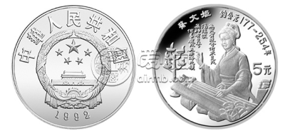 中国杰出历史人物银币第9组   图文解析及价格较新