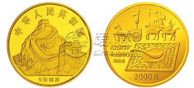中国古代科技发明发现第1组金币   值多少钱