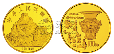 中国古代科技发明发现第1组金币   值多少钱