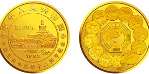 生肖币发行12周年金币   具体能值多少钱