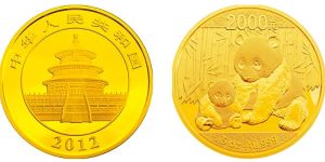 2012年熊貓金銀幣5盎司金幣 圖片及價格最新
