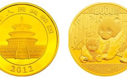 2012年熊貓金銀幣5盎司金幣 圖片及價格最新