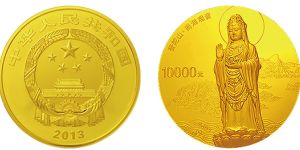普陀山金银币1公斤金币 近期价格交易情况