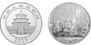 2013年熊貓金銀幣5盎司銀幣 具體價(jià)格情況