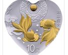 2018年吉祥文化金银币30克珠联璧合银币市场最新行情价