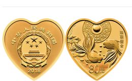 2018年吉祥文化金银币5克珠联璧合金币 价格行情表