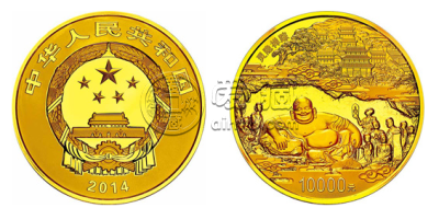世界遗产杭州西湖金银纪念币1公斤金币价格 图片