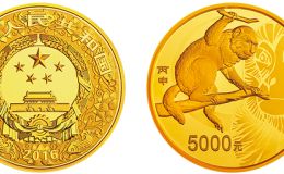 2016年猴年生肖金银币500克金币能收多少钱