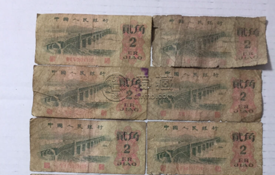 三版人民币2角最新价格 长江2角纸币价格