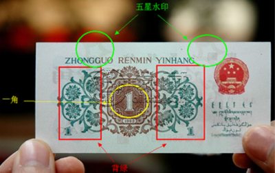第三套人民币背绿水印壹角回收价格