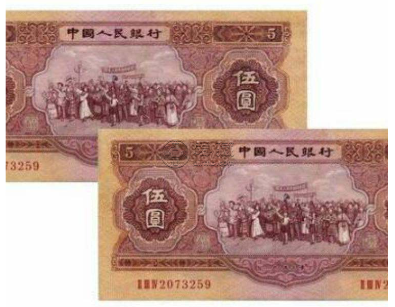 53版5元紙幣現(xiàn)在值多少錢 53年紅五元的收藏價值